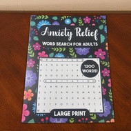 [xdnblun] Word Search for Adults Word Puzzle Book Word Find Puzzle Large Print for