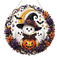 Ready Stock Hot Sale Diamond Painting Halloween Pumpkin Diamond Painting Christmas Ornaments Diamond