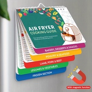 Air Fryer Cheat Instant Pot Sheet Magnets Cooking Guide Booklet Cheat Sheet Magnets Booklet Air Fryer Magnetic Cheat Sheet
