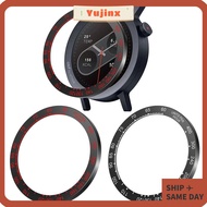 YUJINX Watch Bezel Ring, with Time Scale PC Watch  Cover,  Anti-Scratch Protective Decorative Screen