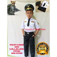 Children's Pilot Uniform Pilot Shirt Z