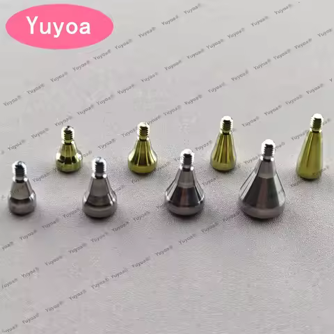 20pcs Dental Titanium Accessories for Osstem Healing Abutment