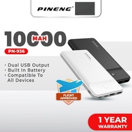 Pineng PN-936 10000mAh Portable Powerbank PN936 Slim & Lightweight Powerbank