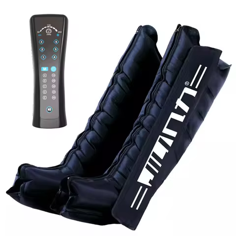 JILI Air Compression Foot Massager Leg Recovery Boots Blood Circulation Pressotherapy Relax Muscles 