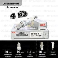 NGK หัวเทียน LASER IRIDIUM IFR6T11 4 หัว ใช้สำหรับรถยนต์ Toyota Camry ACV30 ACV36 MCV30 ACV41 ACV40