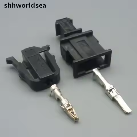 shhworldsea auto socket 1.5mm connector sensor plug 191 972 701 191972701 1-929587-1 929595-1 191 97