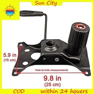 Office Chair Part Seat Adjuster Plate Gaming Chair Tray Replacement Seat Swivel Base Mount Plate