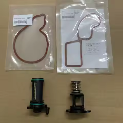 1pcs For BMW 3 series 5 series 6 series F35 G38 B48 engine water pump base small thermostat plug cov