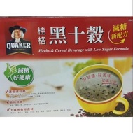 QUAKER桂格 減糖黑十穀 每包38公克X50包入-吉兒好市多COSTCO代購