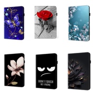 Fashion Leather Case for Lenovo Tab M10 Plus (3rd Gen) P11 Pro Gen 2 Tablet Anti Slip Card Slots Slim Cover Tempered Glass