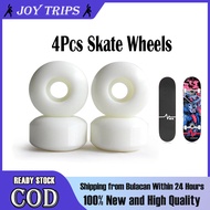 4Pcs 95A Skateboard Wheels Anti-Skid Hard Longboard Wheel PU High Hardness Skateboard Wheel 52x32mm