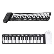92ME Portable 49 Key Roll up Piano Musical Instrument Foldable Electronic Piano
