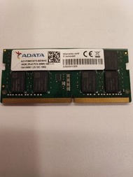 ADATA DDR4 Ram 2666 16GB Notebook 筆記本