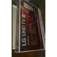 LG 50 un73 UHD 4K TV AI ThinQ smart tv unopened