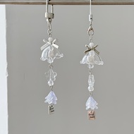 One Step One Echo Pure Wind Chime Handmade Ornaments Beautiful Lily of the Valley Mobile Phone Chain