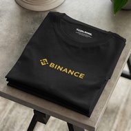 T-shirt Kaos Crypto "Binance BINANCE" -Kaos Cryptocurrency/Baju Binance/Kaos Binance/Kaos Crypto