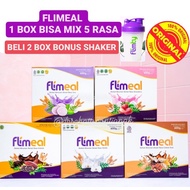 Flimeal 1 Box contains 12 Sachets (FLIMTY MEAL) CEREAL MILK FOR DIET MILK CHOCOLATE FLAVOR, TARO, VA