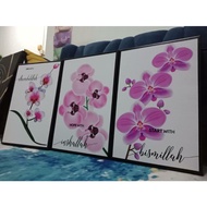 FRAME CANVAS DEKO-DEKO TEMA DAUN TAPI SIMPLE