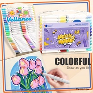 ENMY Acrylic Marker Pen 80/60/48/36/24/12 Colors Set Drawing Coloring Painting Art Kids Presents