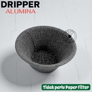 Dark One Alumina Dripper Dripper/ without paper filter Natural Dripper/