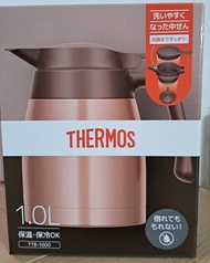 Thermos 膳魔師 1L 真空保溫手斟壺/水壺 – 淺棕色