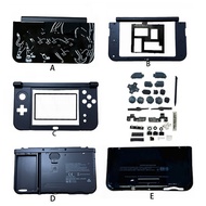 Suitable for NEW 3DS XL/LL full set of chassis buttons, new replacement shell, black new 3ds ll butt
