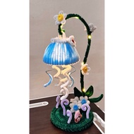 Fuzzy Wire Table Lamp