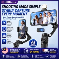 ChillBuds M02 3 Axis Handheld Gimbal Stabilizer Phone Selfie Tripod Detachable Remote Smartphone Vlo