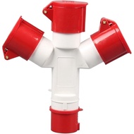 INDUSTRIAL PLUG 3 WAY SOCKET Mobile branch 3 4 PIN 16A
