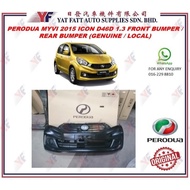 PERODUA MYVI 2015 ICON 1.3 FRONT BUMPER / REAR BUMPER (GENUINE / LOCAL)