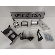 Hasport Honda Civic FD2R FD2 Type-R K20A Silver Billet Engine Mounting kit
