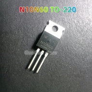 5pcs N10N60 TO-220 NFN10N60 TO220 10A/600V N-Channel MOSFET Transistor New Original