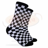 Oldschool Thick Checkered Sports Socks