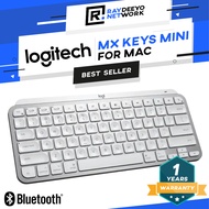 Logitech MX Keys Mini for Mac Wireless Keyboard [Bluetooth/Slim Design/Flow Technology]