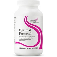 Seeking Health Optimal Prenatal - Supplement with Vitamin B12, L-Methylfolate, & Choline - Vegetaria