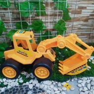 mainan truk Beko jumbo kontruksi kobelko - TRUK BEKO BESAR
