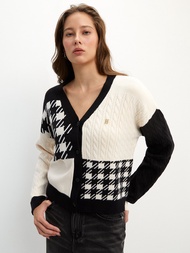 [Pomelo] เสื้อคาร์ดิแกนลาย Cable และ Plain / Cable & Plain Cardigan