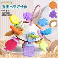 Manhattan Clutch Ball Baby Toys 0-1 Years Old Puzzle Early Education Baby 3 to 6 Months Grip Trainin