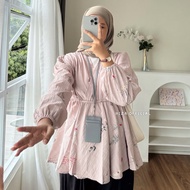 HIZA - Suzy Blouse | Women's Blouse | Korean Style Blouse | blouse women korean style | baju perempu
