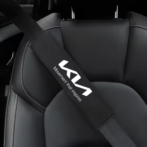 2pcs Carbon Fiber Cotton Protection Cover auto Shoulder Cover For KIA Sportage Rio Ceed Picanto K5 K