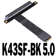For NVME M.2 to PCIe 5.0 x16 Riser Cable M.2 For NGFF NVMe Gen5 M.2 to X16 Adapter For STX Motherboa