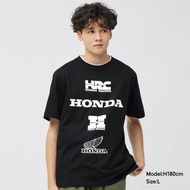 男裝 印花T恤(5分袖)Honda1 350728
