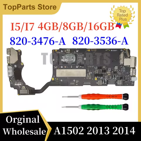 A1502 2013 2014 Motherboard For MacBook Pro 13" A1502 EMC 2678 2875 820-3476-A 820-3536-A logic boar