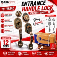 (1CTNX12SET) JTC 1188AC Entrance Handle Lock 1188/Pemegang Pintu Masuk