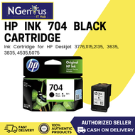 HP 704 Black Original Ink Advantage Cartridge for HP Deskjet Ink Advantage 2010 Printer K010, HP Des