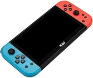 New X80 bluered Handheld Game Console 7 inch HD Output Retro Game Cheap Children's Gifts Support TV Playing Games
