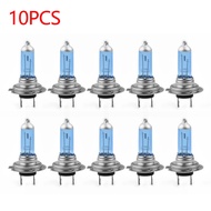 10pcs 6000k Super Bright White H7 Halogen Bulb 12V Car HeadLight Bulb H7 55w Halogen Lamp Car HeadLi