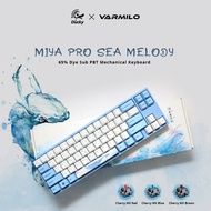 Ducky x Varmilo MIYA Pro Sea Melody 65% Dye Sub PBT Wireless Mechanical Keyboard Cherry MX Bluetooth