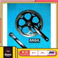 CRANK SINGLE GIR TENGAH TREX 48T 48 T MINION SEPEDA LIPAT FIXIE