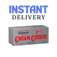 INSTANT DELIVERY - 2KG DAIRYLAND BEGA CREAM CHEESE / BAKING CREAM CHEESE